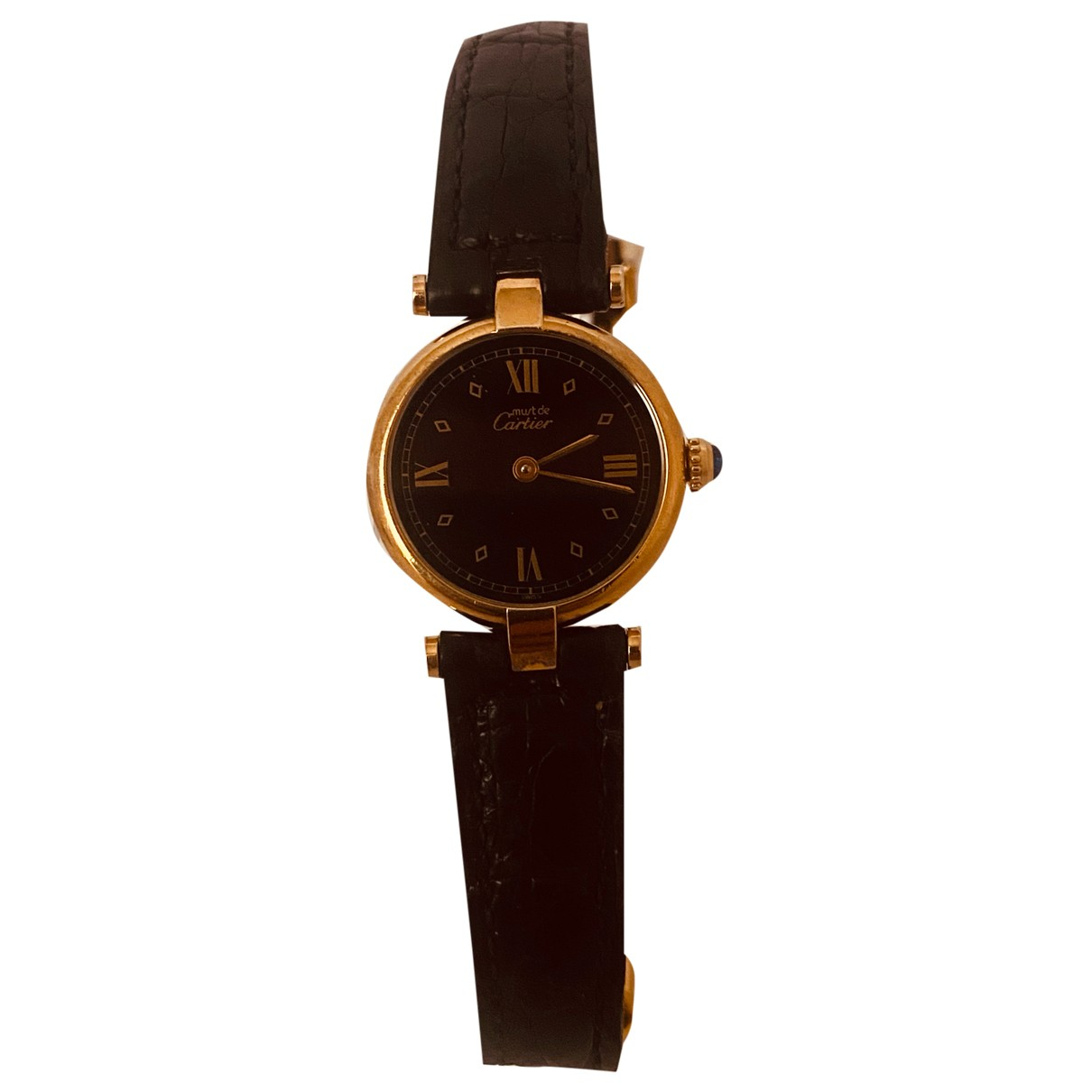 Montre must vendôme en vermeil Cartier 
